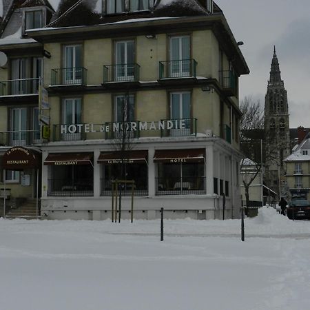 Logis Hotel & Restaurant - Le Normandie コドゥベック・アン・コー エクステリア 写真